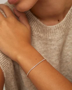 PAVOI Tennis-Adjustable Tennis Bracelet