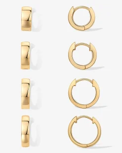 PAVOI Huggies|Hoops-Aloha Huggie Earring Pack