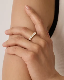 PAVOI Vermeil Rings|Engagement-Amour Promise Ring
