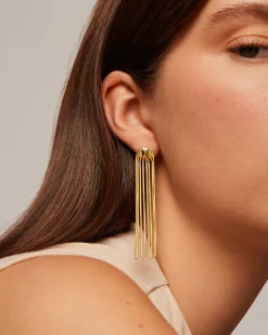 PAVOI Dangle & Threader-Arch Tassel Earrings