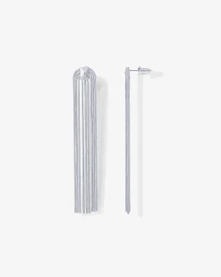PAVOI Dangle & Threader-Arch Tassel Earrings