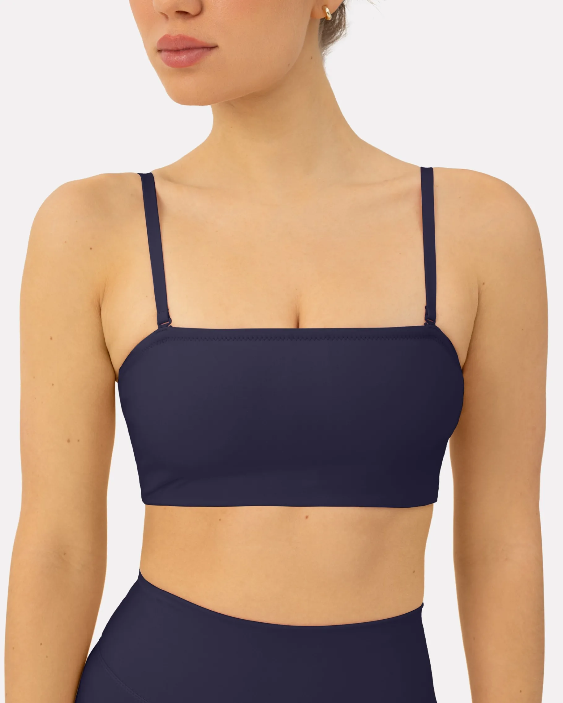 PAVOI Low Support Bras|Bras-Athleisure Bandeau Low-Support Sports Bra