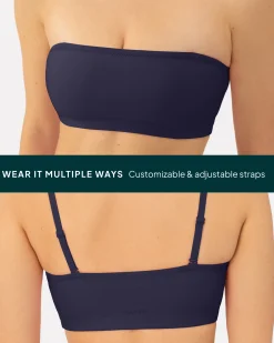 PAVOI Low Support Bras|Bras-Athleisure Bandeau Low-Support Sports Bra