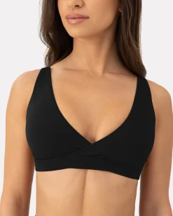 PAVOI Low Support Bras|Bras-Athleisure Plunge Low-Support Sports Bra