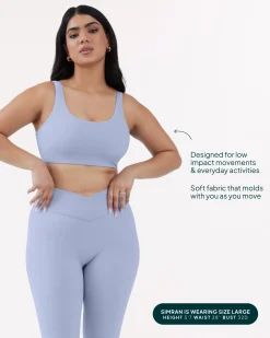 PAVOI Bras|High Support Bras-Athleisure Scoop High-Support Sports Bra