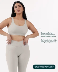 PAVOI Bras|High Support Bras-Athleisure Scoop High-Support Sports Bra