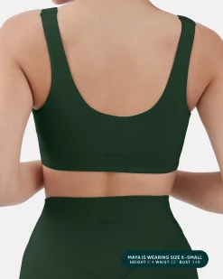 PAVOI Bras|High Support Bras-Athleisure Scoop High-Support Sports Bra