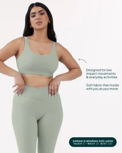 PAVOI Bras|High Support Bras-Athleisure Scoop High-Support Sports Bra