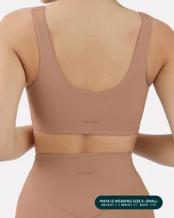 PAVOI Bras|High Support Bras-Athleisure Scoop High-Support Sports Bra