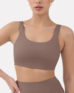 PAVOI Bras|High Support Bras-Athleisure Scoop High-Support Sports Bra