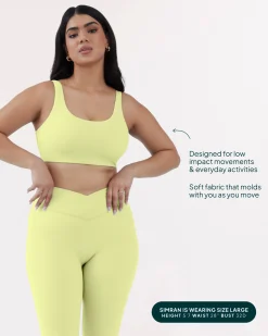 PAVOI Bras|High Support Bras-Athleisure Scoop High-Support Sports Bra