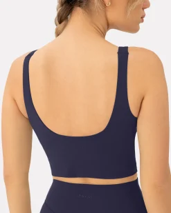 PAVOI Medium Support Bras|Tanks-Athleisure Scoop Tank Top