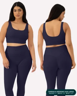 PAVOI Medium Support Bras|Tanks-Athleisure Scoop Tank Top