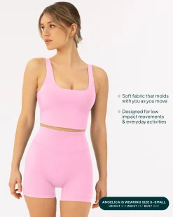 PAVOI Medium Support Bras|Tanks-Athleisure Scoop Tank Top