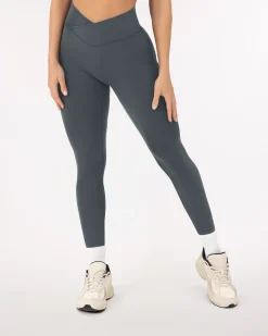 PAVOI Fashion Leggings|Full Length-Athleisure Scrunch Crossover Leggings