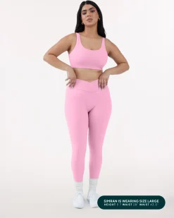 PAVOI Fashion Leggings|Full Length-Athleisure Scrunch Crossover Leggings