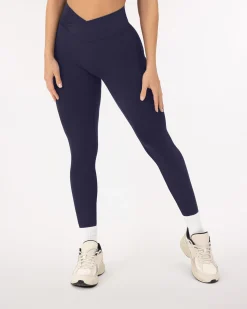 PAVOI Fashion Leggings|Full Length-Athleisure Scrunch Crossover Leggings