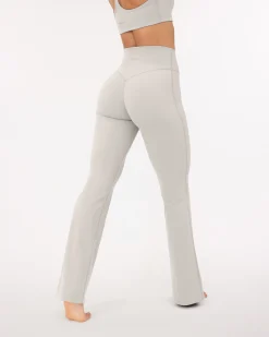 PAVOI Fashion Leggings-Athleisure Short Length Flared Leggings