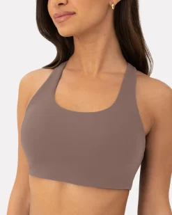 PAVOI Low Support Bras|Bras-Athleisure Strappy Scoop High-Support Sports Bra