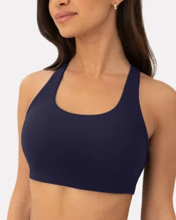 PAVOI Low Support Bras|Bras-Athleisure Strappy Scoop High-Support Sports Bra