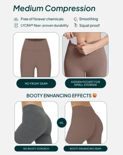 PAVOI Fashion Leggings|Tall Length-Athleisure Tall Length Flared Leggings