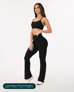 PAVOI Fashion Leggings|Tall Length-Athleisure Tall Length Flared Leggings