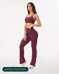PAVOI Fashion Leggings|Tall Length-Athleisure Tall Length Flared Leggings
