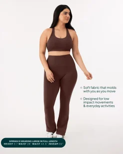 PAVOI Fashion Leggings|Tall Length-Athleisure Tall Length Flared Leggings