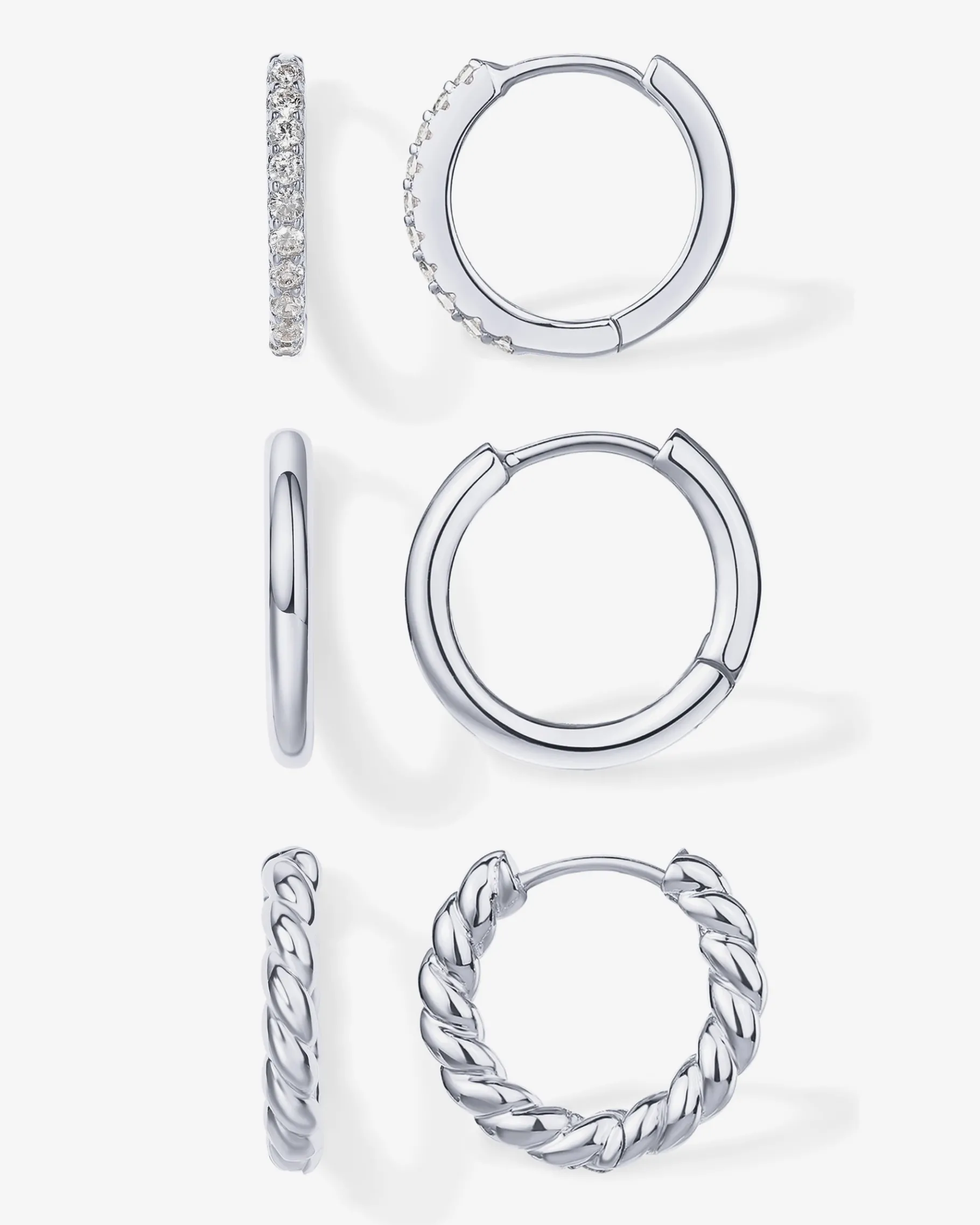 PAVOI Hoops-Aurora Trilogy Hoops Set