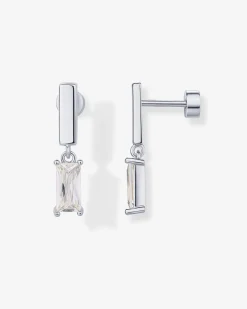 PAVOI Dangle & Threader|Flat Backs-Baguette Dangle Flat Backs