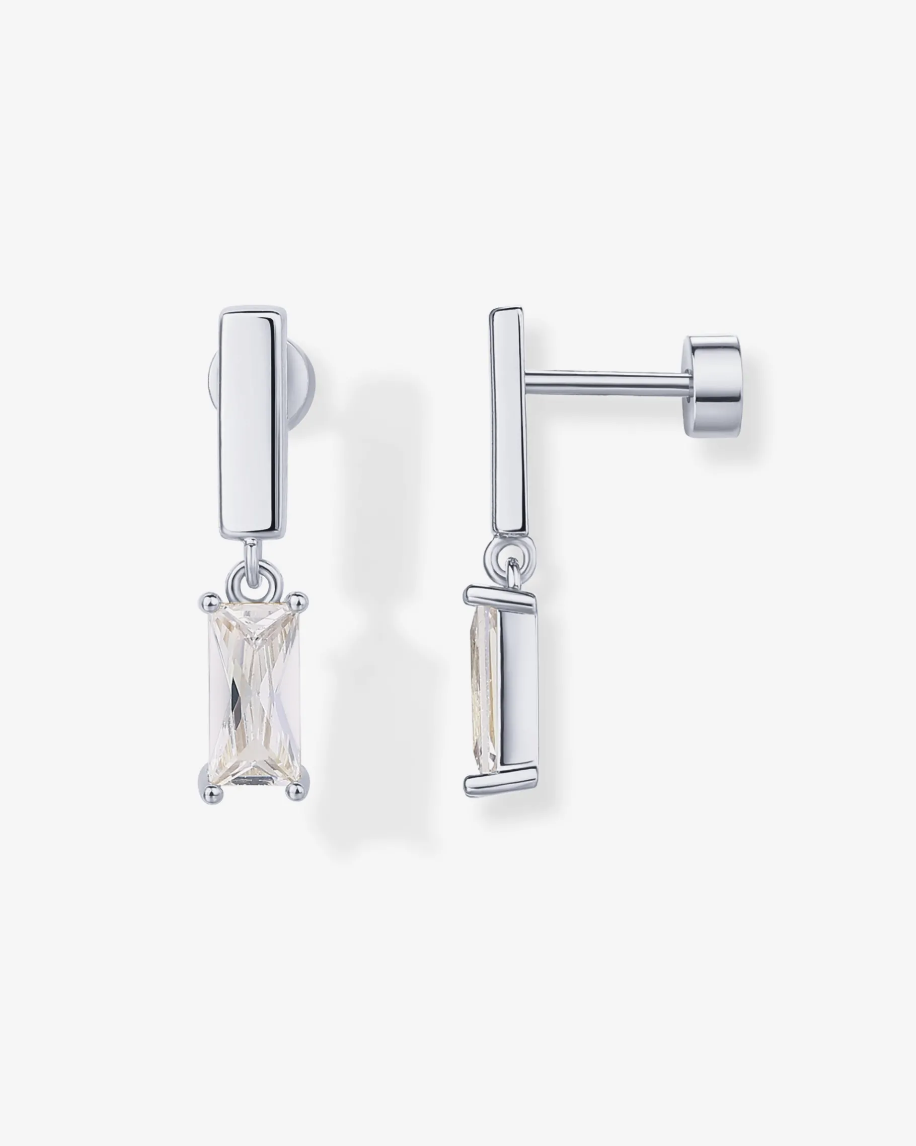 PAVOI Dangle & Threader|Flat Backs-Baguette Dangle Flat Backs