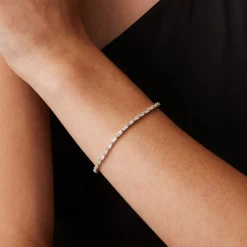 PAVOI Tennis-Baguette Tennis Bracelet