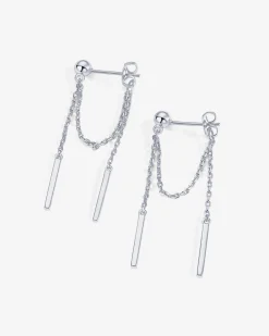 PAVOI Dangle & Threader-Ball Chained Earrings