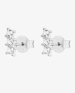 PAVOI Studs-Bar Princess Cut Studs