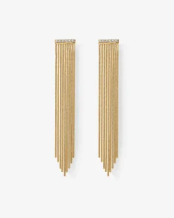 PAVOI Dangle & Threader-Bar Tassel Earrings