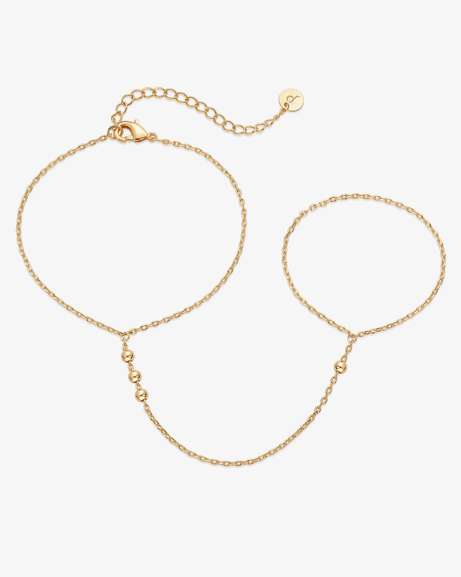 PAVOI Hand Chains-Beaded Hand Chain