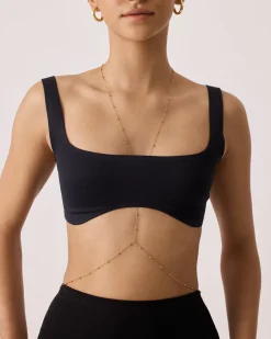 PAVOI Body Chains-Beaded Layered Body Chain