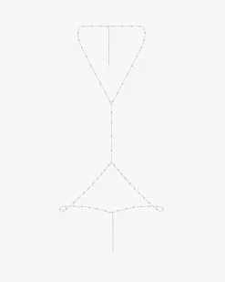 PAVOI Body Chains-Beaded Layered Body Chain