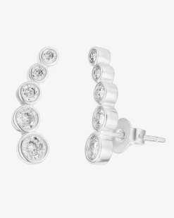 PAVOI Crawlers-Bezel Ear Crawlers