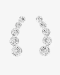 PAVOI Crawlers-Bezel Ear Crawlers