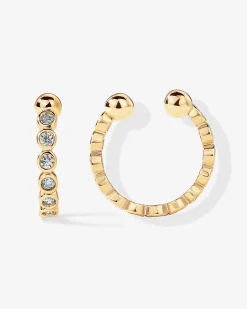 PAVOI Cuffs-Bezel Ear Cuffs