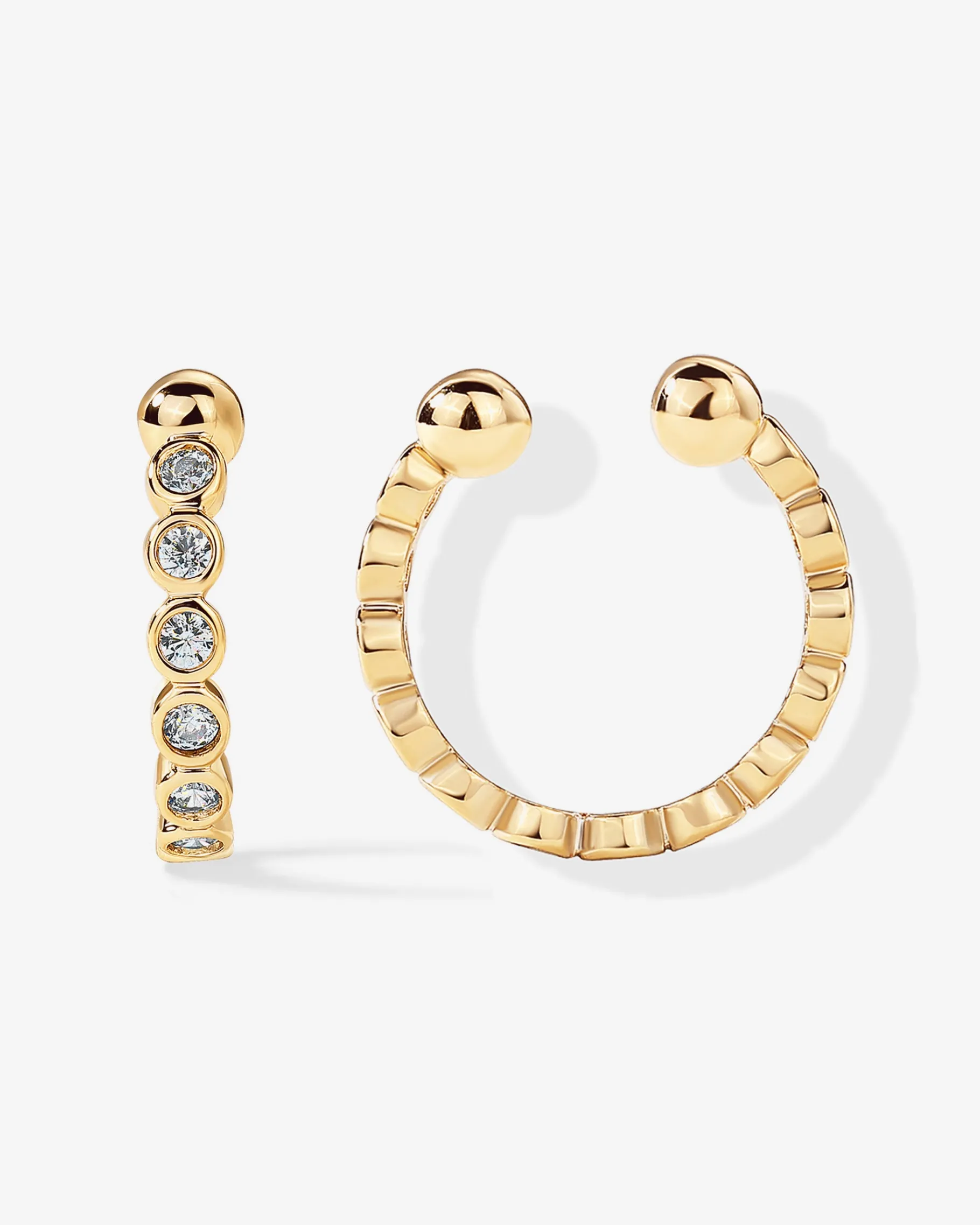 PAVOI Cuffs-Bezel Ear Cuffs