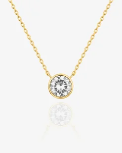 PAVOI Pendants-Bezel Necklace