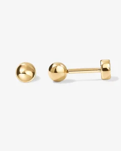 PAVOI Flat Backs|Studs-Big Sphere Screw Back Stud