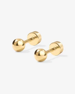 PAVOI Flat Backs|Studs-Big Sphere Screw Back Stud