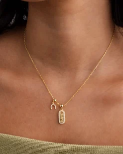 PAVOI Charms|Pendants-Blessed Mood Charm Necklace