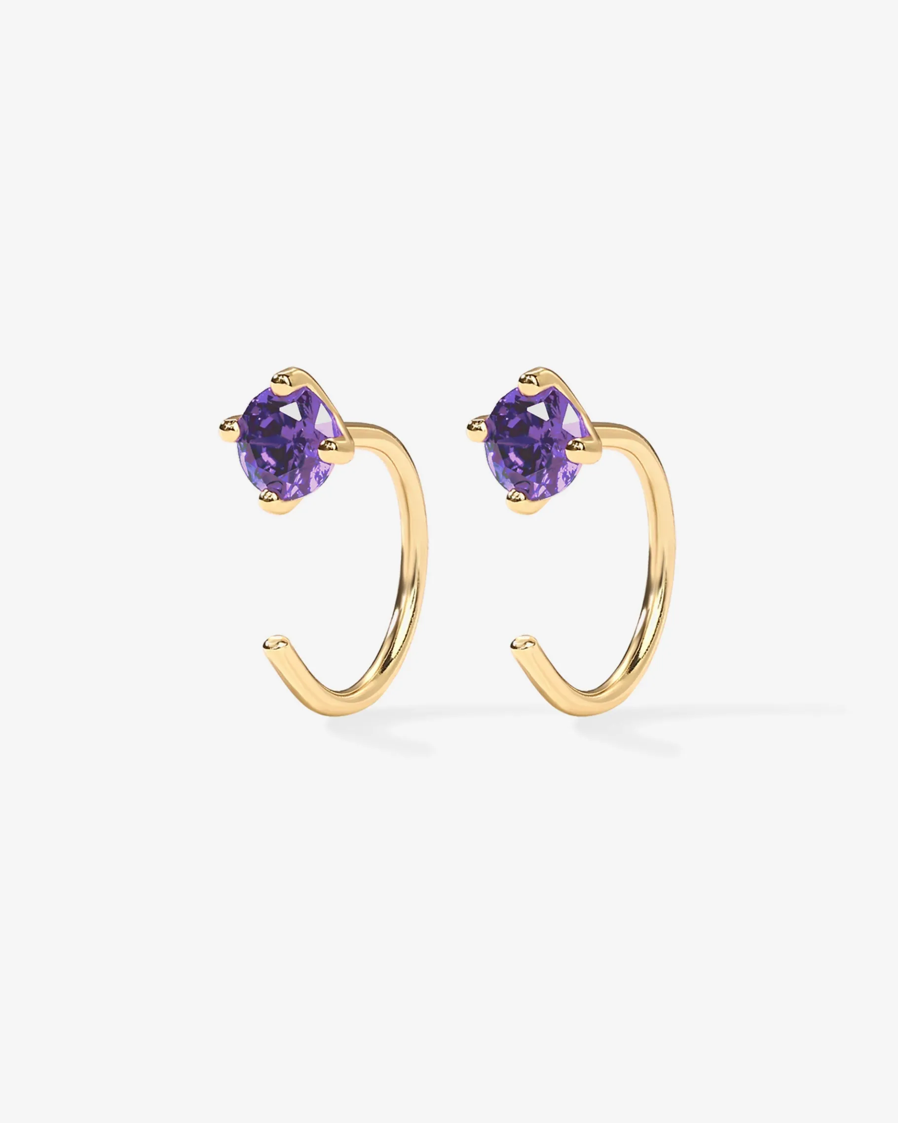 PAVOI Huggies-Boho Colored Half Hoop Earrings