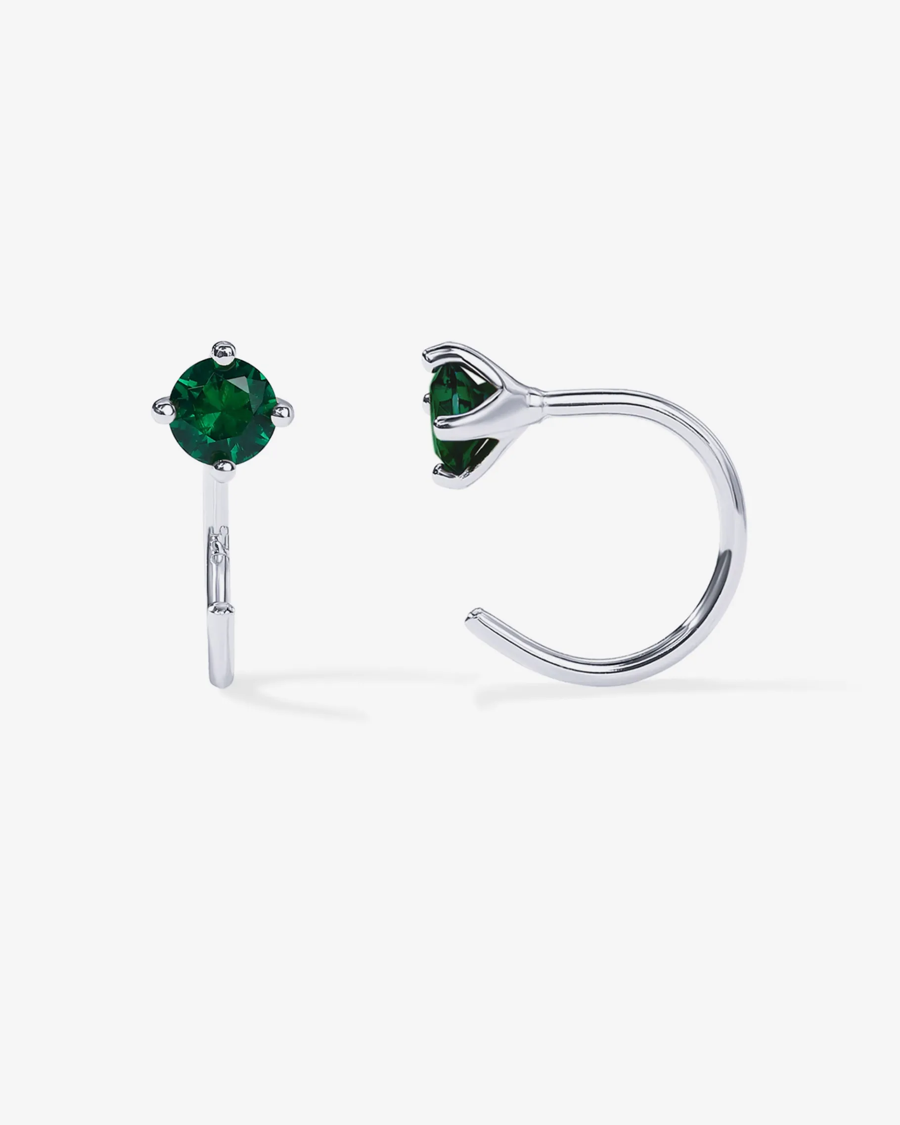 PAVOI Huggies-Boho Colored Half Hoop Earrings