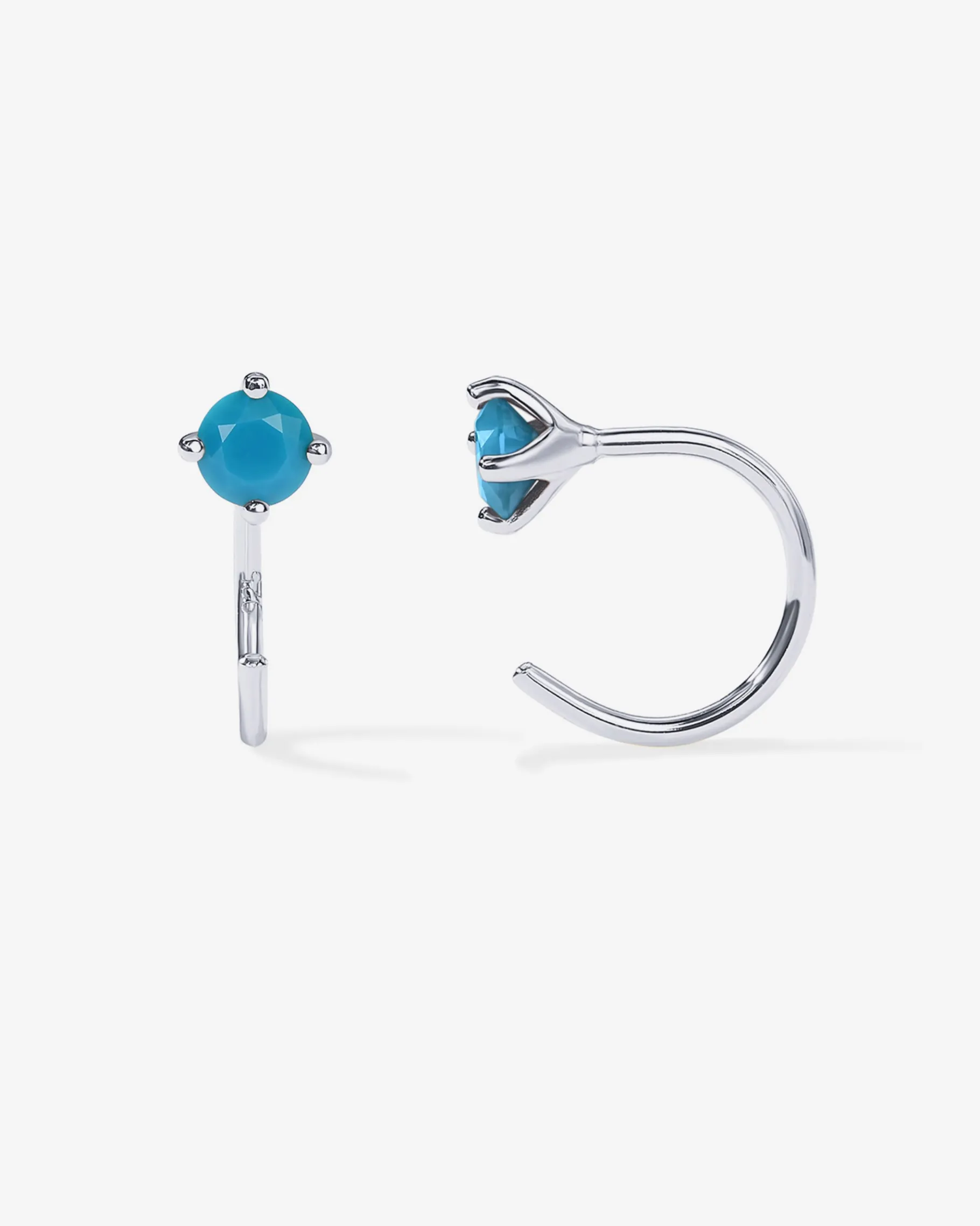 PAVOI Huggies-Boho Colored Half Hoop Earrings