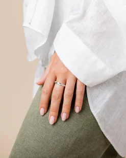 PAVOI Stackable|Eternity-Braided Eternity Band